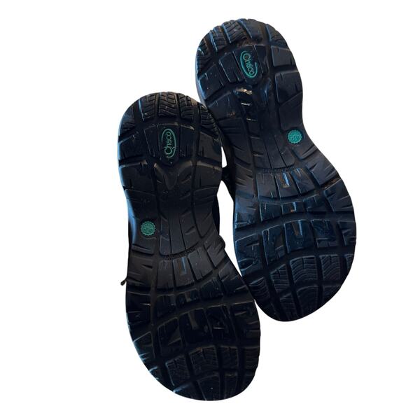Chaco Women’s Updraft X2 Sandals Size 8 Teal/Black Ecotread Adjustable Hiking - Picture 6 of 6